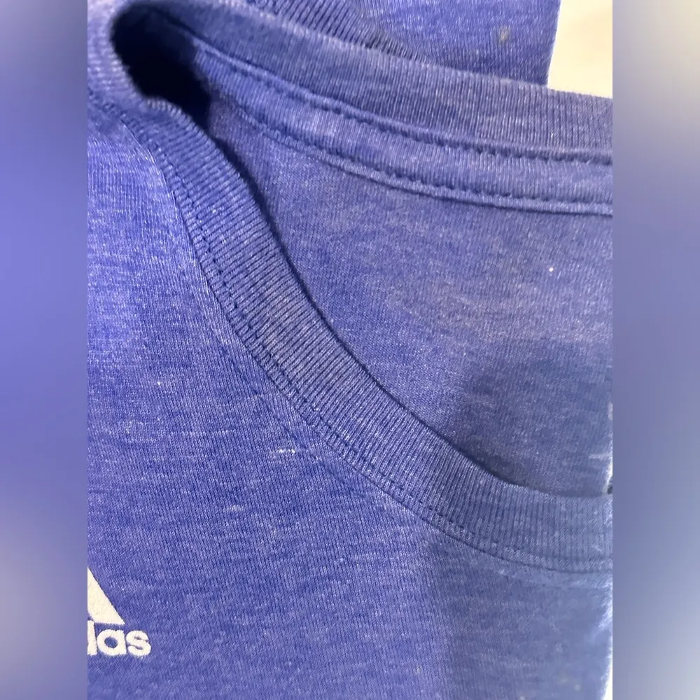 Adidas Golden State Warriors Shirt Curry #30 Tee Size M/L Medium Blue Basketball - Image 14