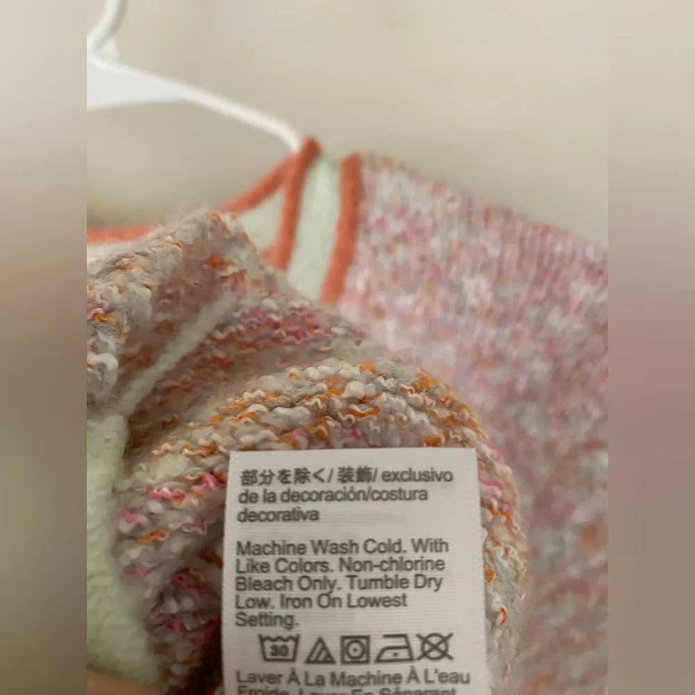 J.Crew NWOT  Marled Sweater Lady Jacket Cardigan Ice Pink - Image 6