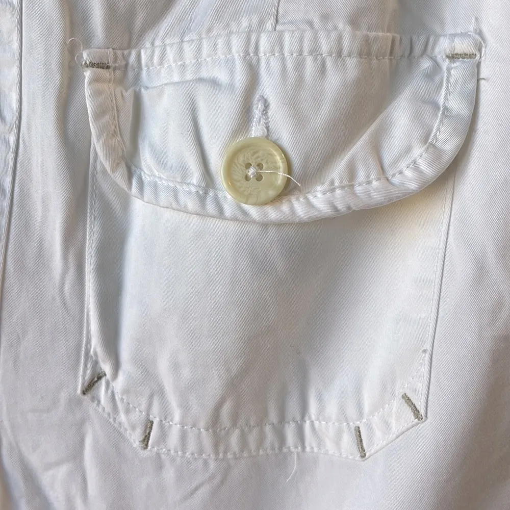 Duck Head White Cotton Shorts Womens 4 - Image 5
