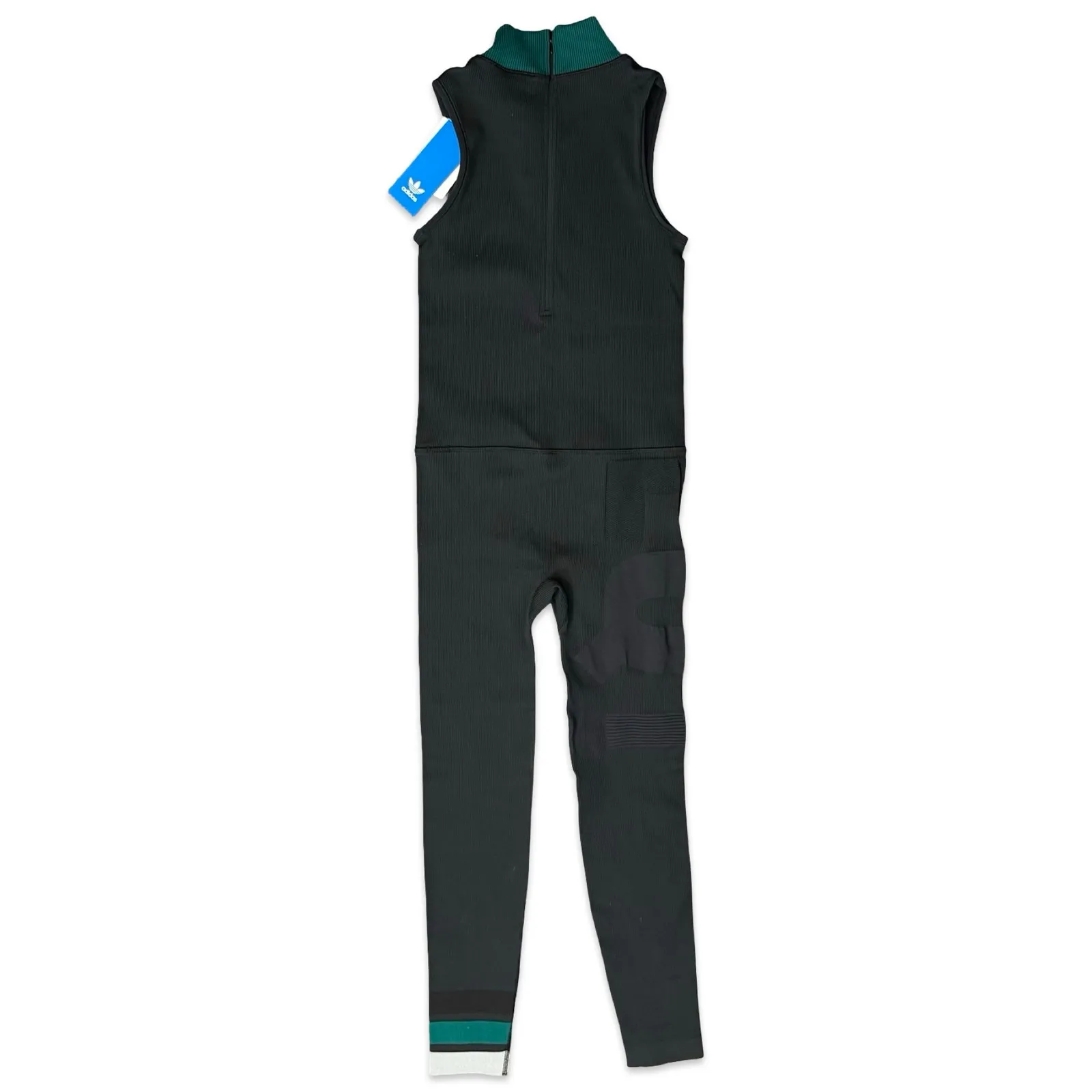 Adidas EQT Equipment Black Bodysuit Ribbed Stretch One Piece size XS NEW Tags - Image 8