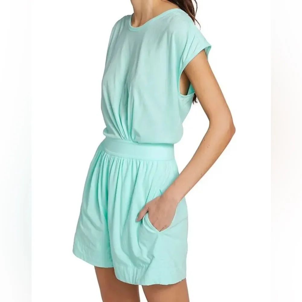 New!, ATM, size‎ small, aqua romper - Image 2