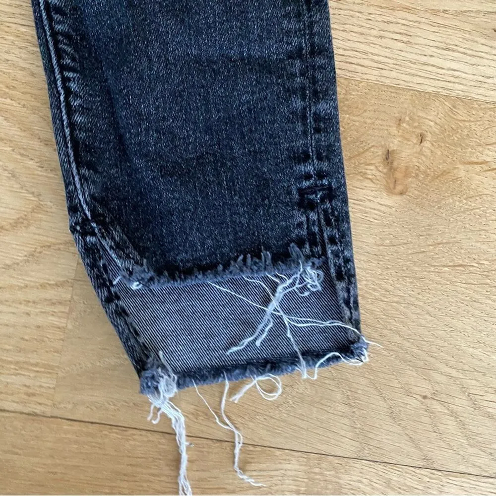 Black Orchid Miranda Off step High Rise Skinny Jeans in Black - Image 2