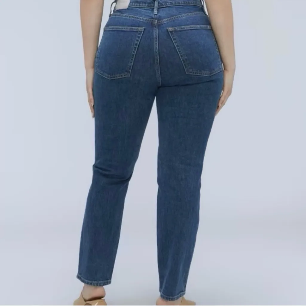 Everlane The Curvy Cheeky Crop Denim Jeans Blue Size 30 - Image 3