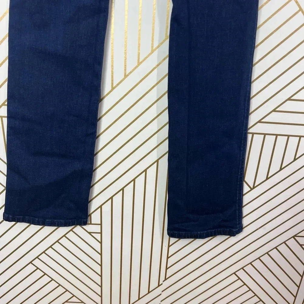 Draper James High Waisted Boot Cut Jean Dark Wash Blue Size 25 - Image 11