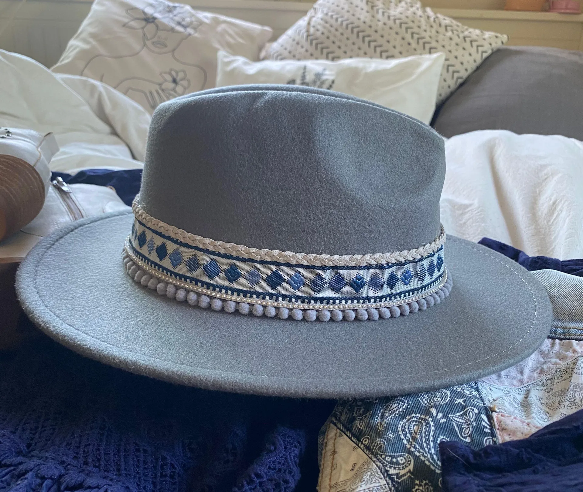 Boutique NEW ‘Knox’ Wide Brim Hat  - Image 5