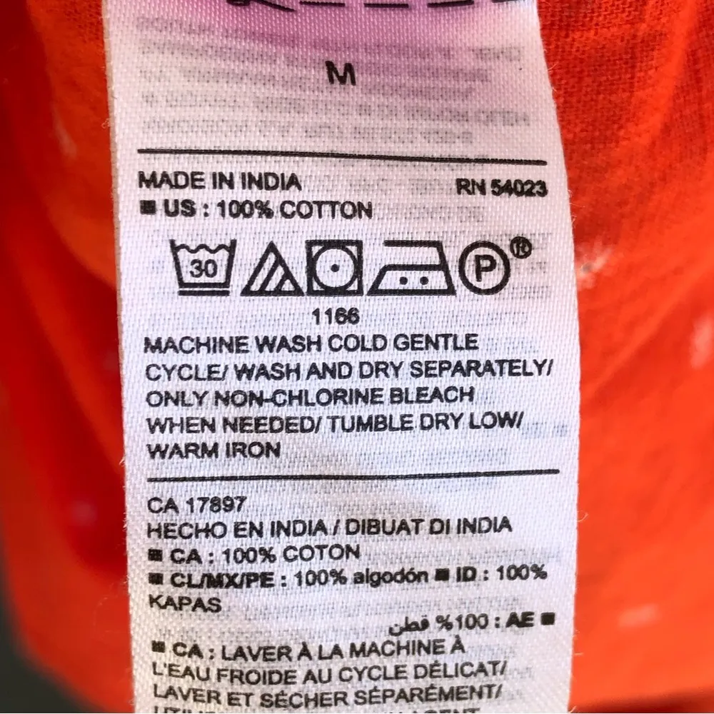 Daisy Embroidered Wrap Dress red M - Image 10