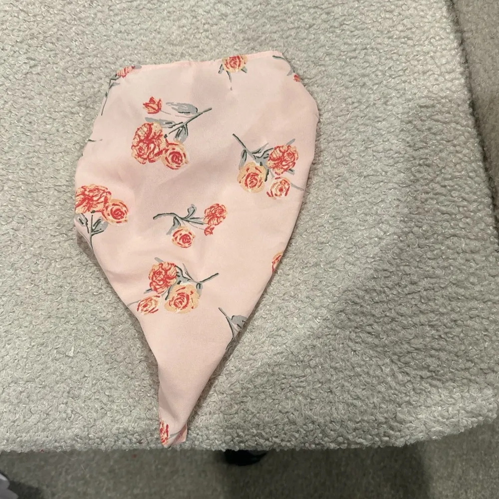 Waterbell Headscarf Pink Floral - Image 5