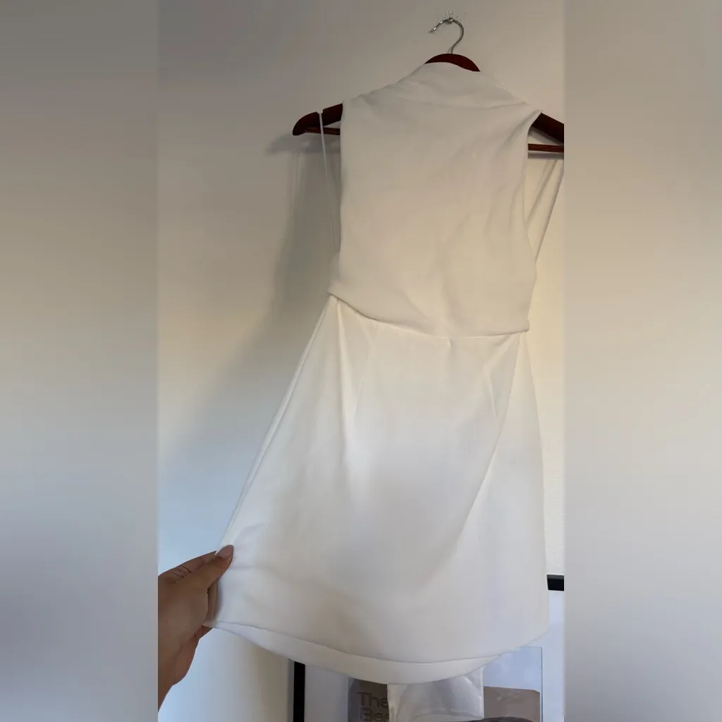 Sau Lee Patsy White mini Dress Size 0 - Image 4