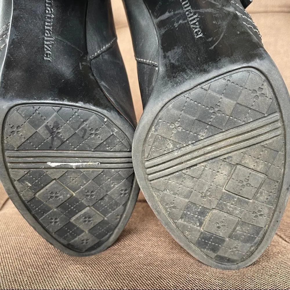 Naturalizer Heeled‎ Booties Black - Image 5