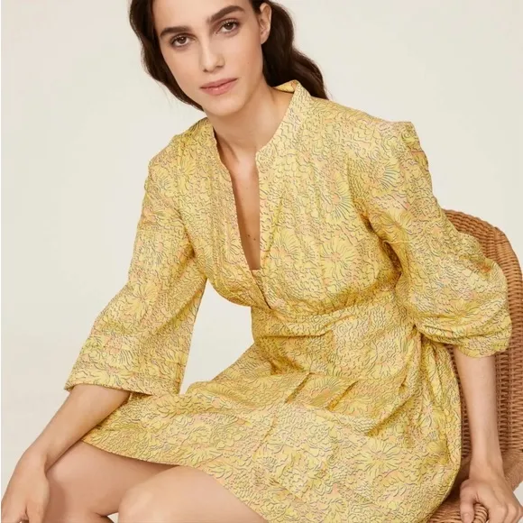 DEREK LAM Collective Paisley Floral Dress Women’s SIZE 40‎ - Image 3