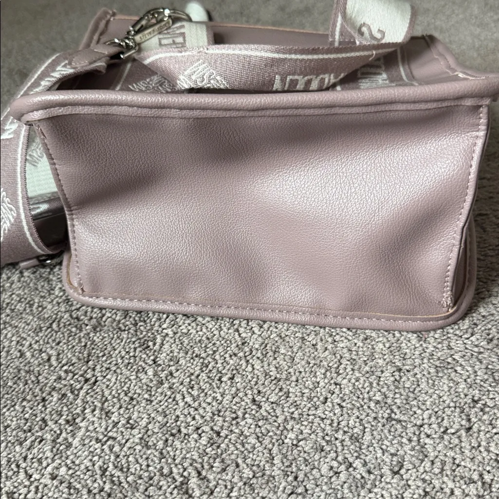 Steve Madden Bwebber Lilac Mauve Satchel Bag - Image 6