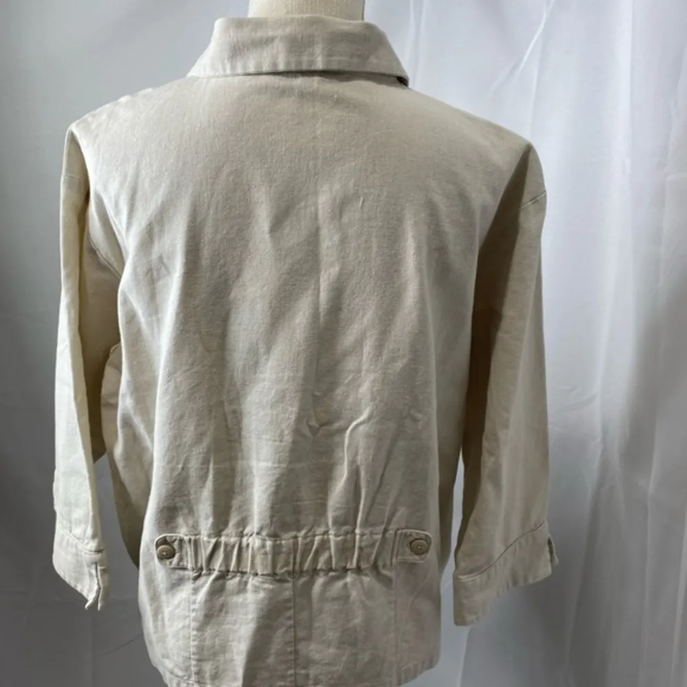 Stone Harbor size Large Linen blend shirt/ jacket - Image 13
