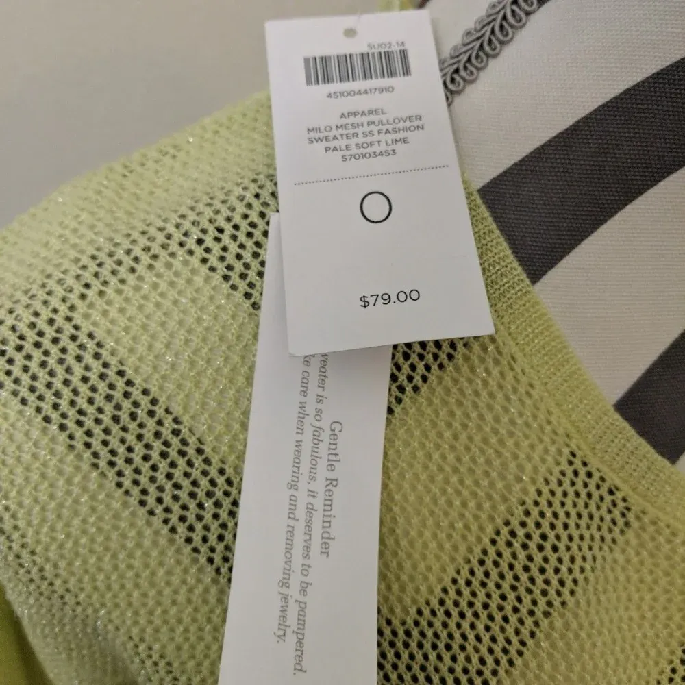 Chico's NWT  Milo Mesh Pullover Sweater‎ - Image 5