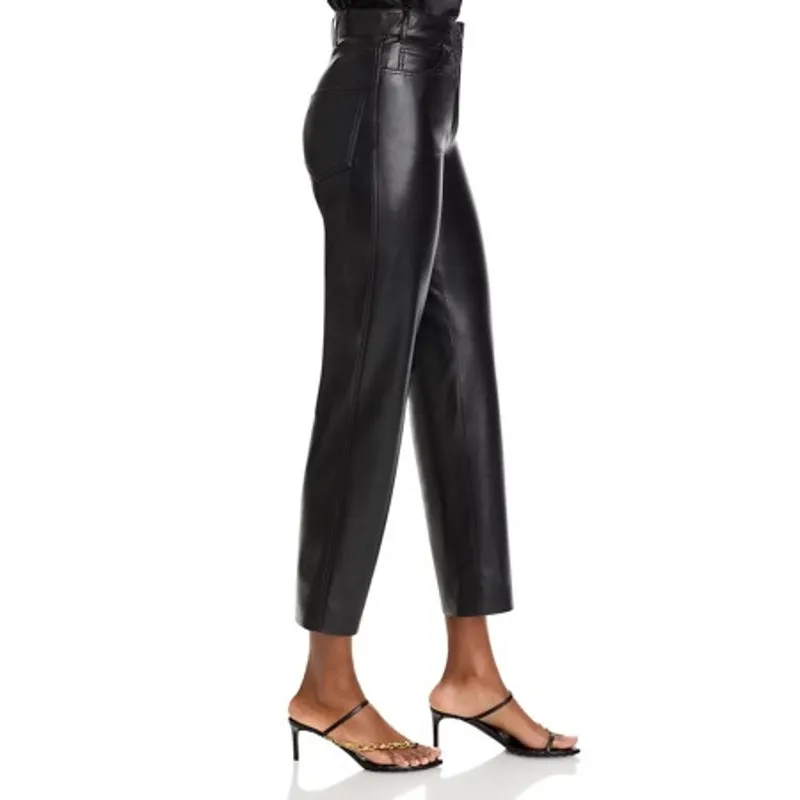Generation Love Emmett Faux Leather Pants Black Approx Size 2-4 NWOT - Image 8