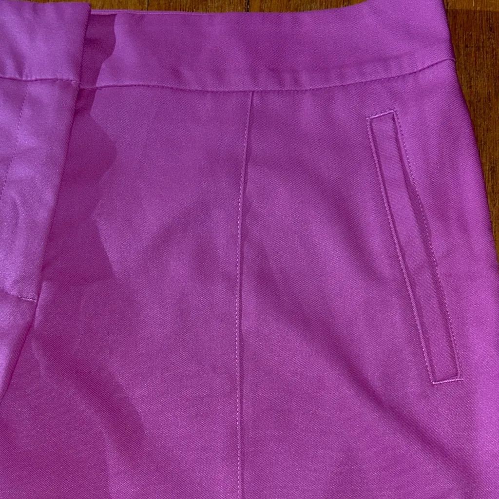 Izod Golf Bermuda Women's Shorts Size 10‎ Lavender Pockets Performance Gorpcore Purple - Image 2