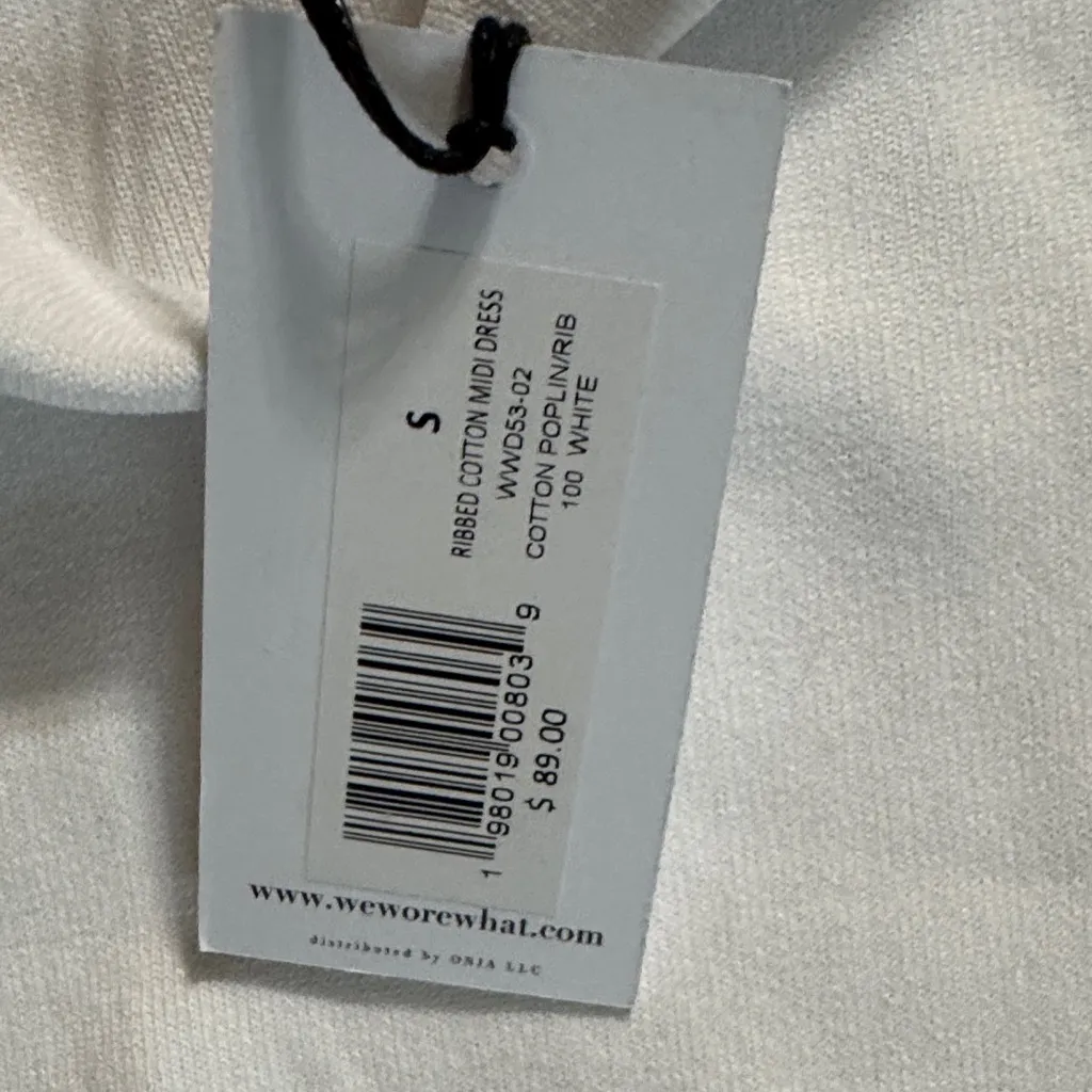 WeWoreWhat Cream Strapless Dress - Image 4