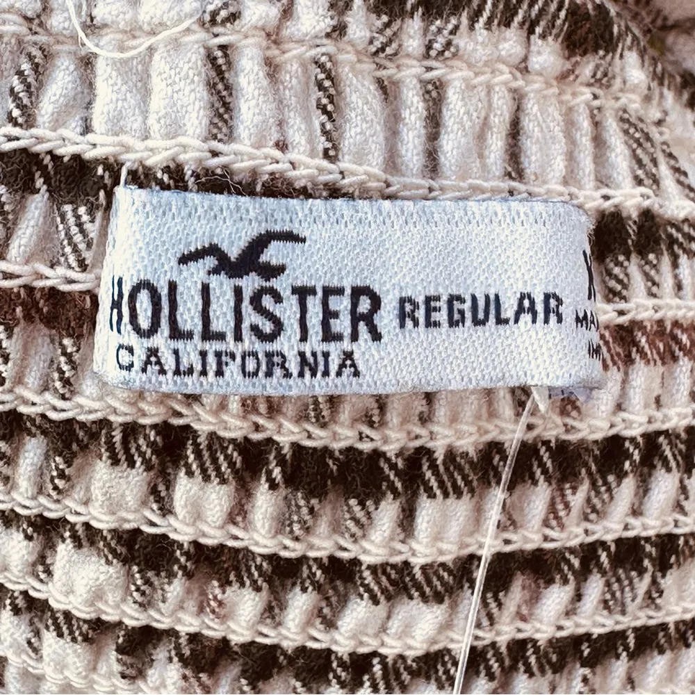 Hollister  Plaid Structured Pleated Mini Dress - Image 14