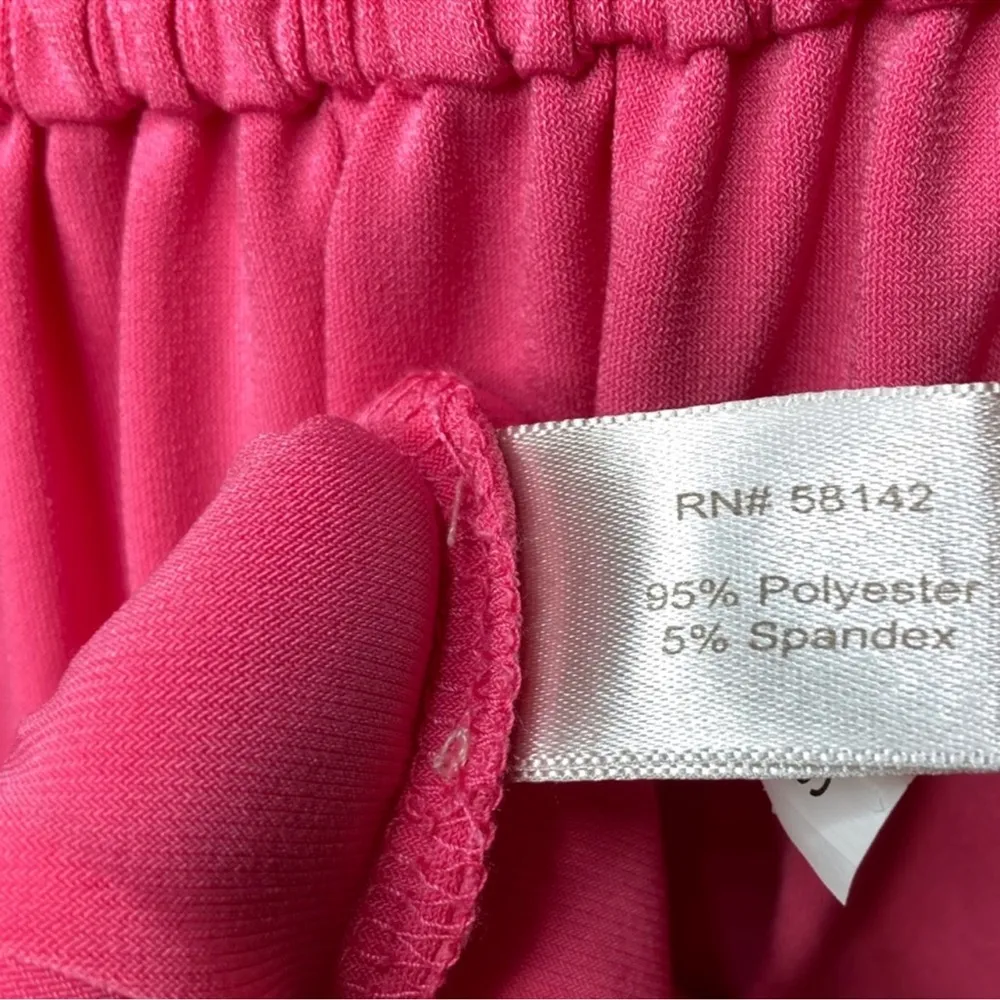 Boston Proper- Flare-sleeved Peasant Dress in Mai Tai Pink Size 8 NWT - Image 7