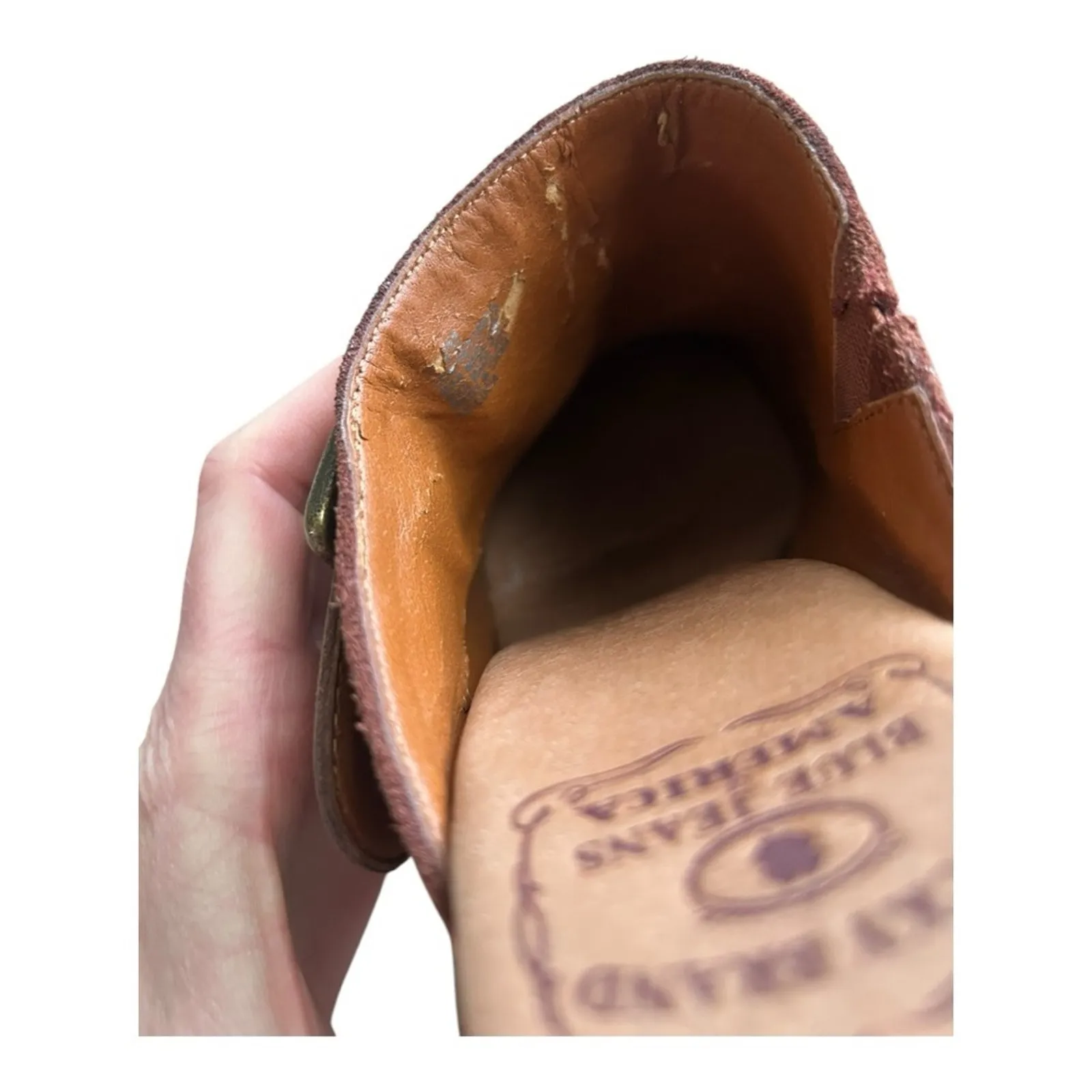 Vintage Lucky Brand high suede clogs 7 - Image 6