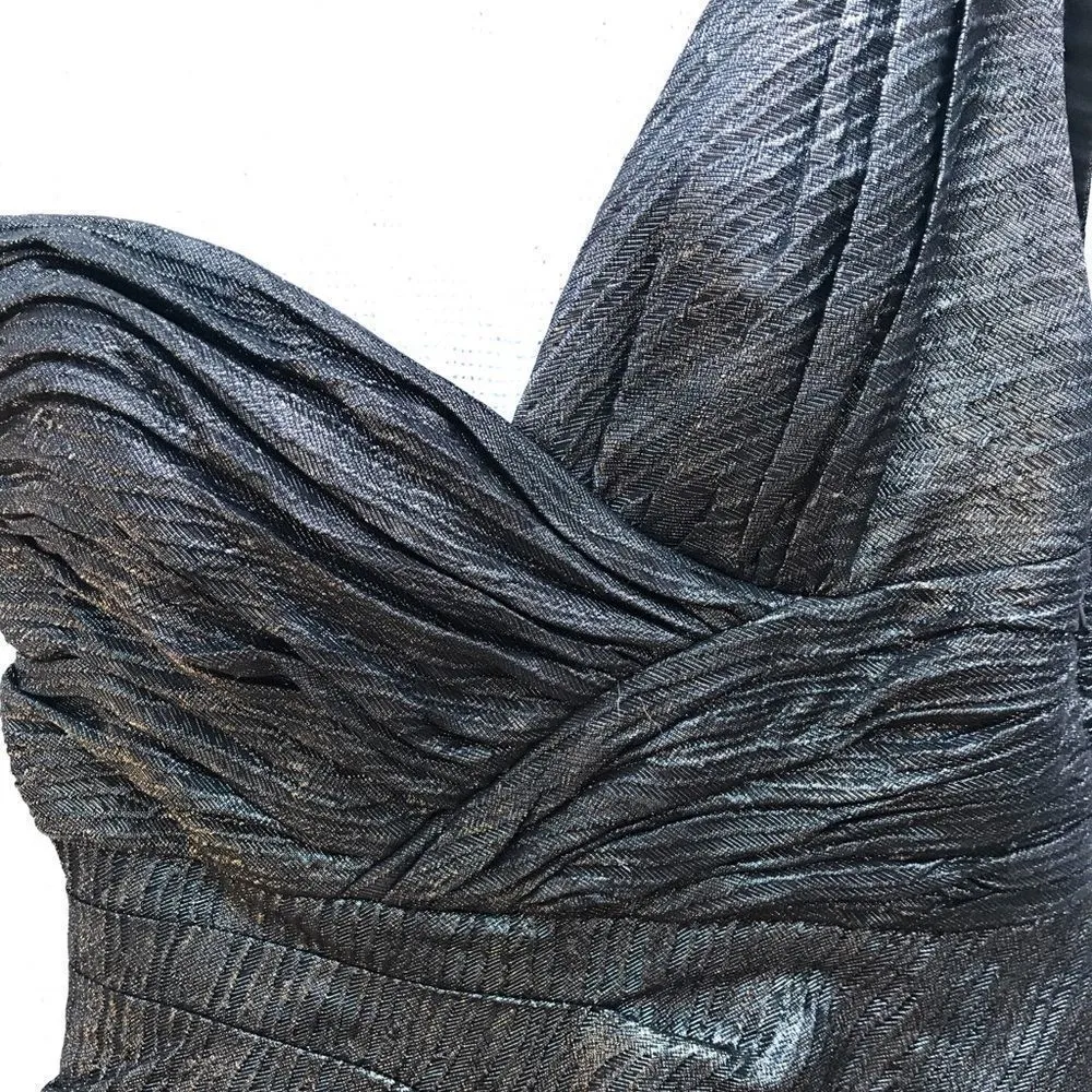 ABS Collection Allen Schwartz One Shoulder‎ Dress - Image 3