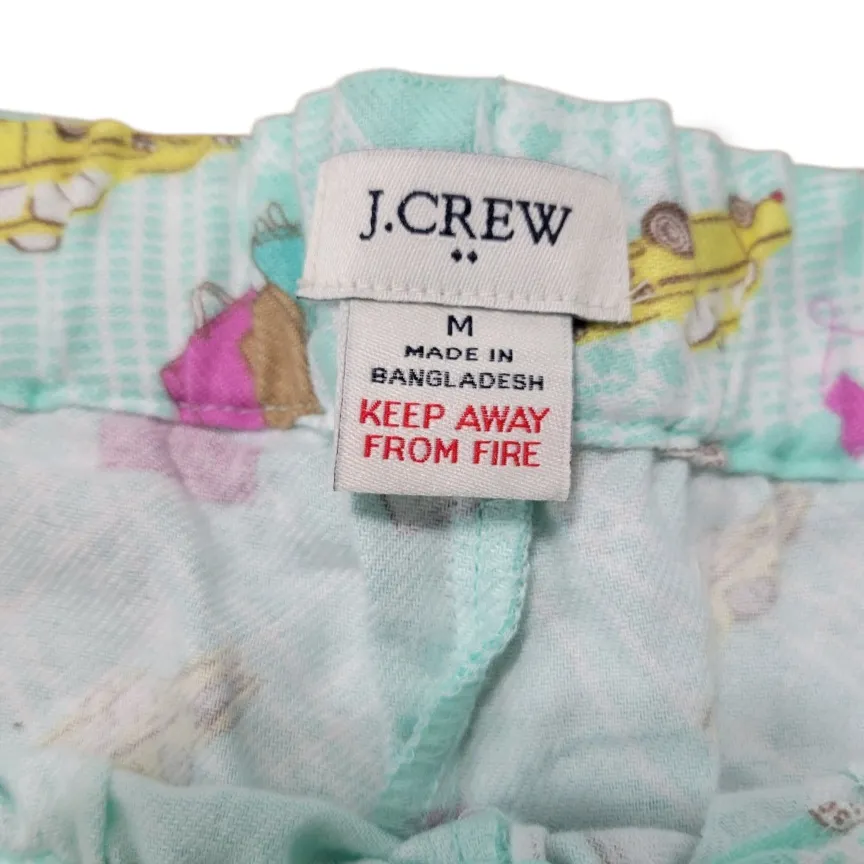 J Crew Pants Size Medium W31"xL29.5" J.Crew Sleepwear Pajama Pants New York City NYC - Image 6