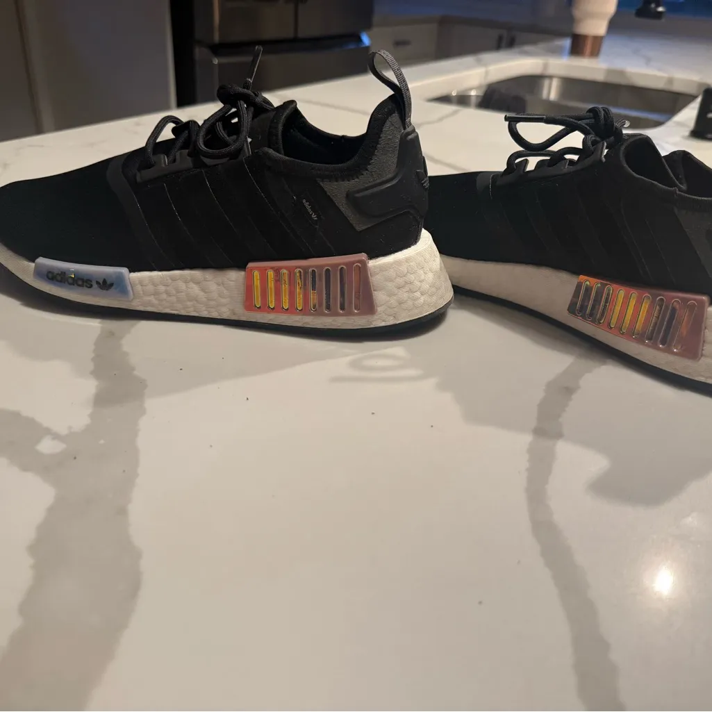 Adidas NMD Holographic Classic Black Women's Sneakers Size 7 - Image 2