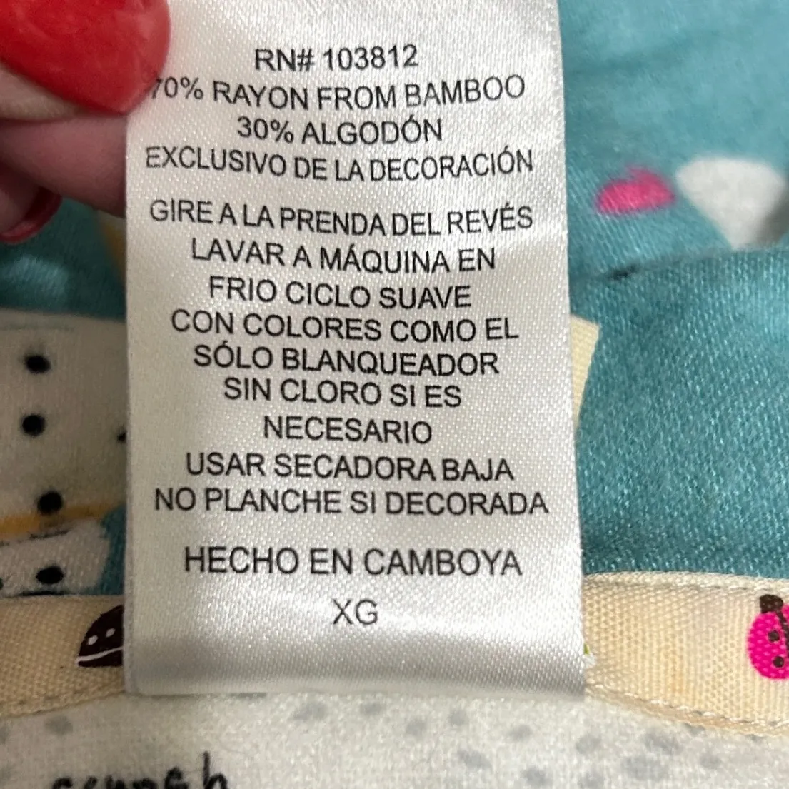 Munki Munki Womens Pajama Top‎ XL Teal Snowman Print Cozy Holiday Whimsy Lounge - Image 6