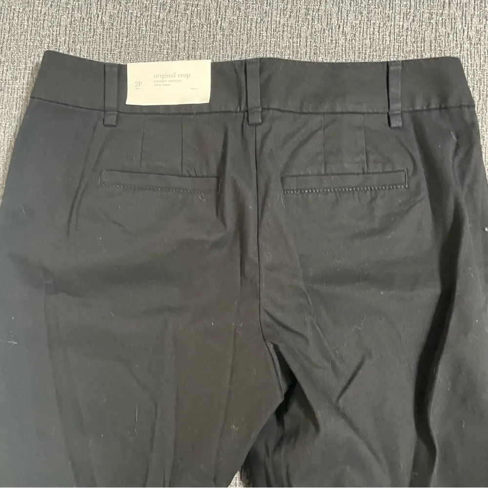 Ann Taylor Loft Original Crop Black Pants - Image 4