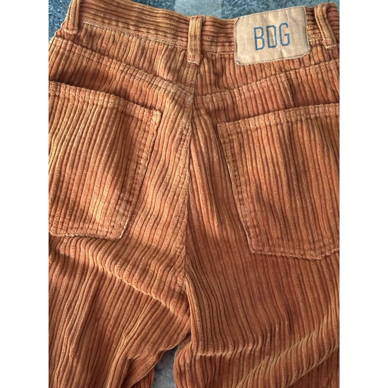 Urban Outfitters BDG Wide Corduroy High Rise Baggy Pants 24 Streetwear 90’ - Image 11