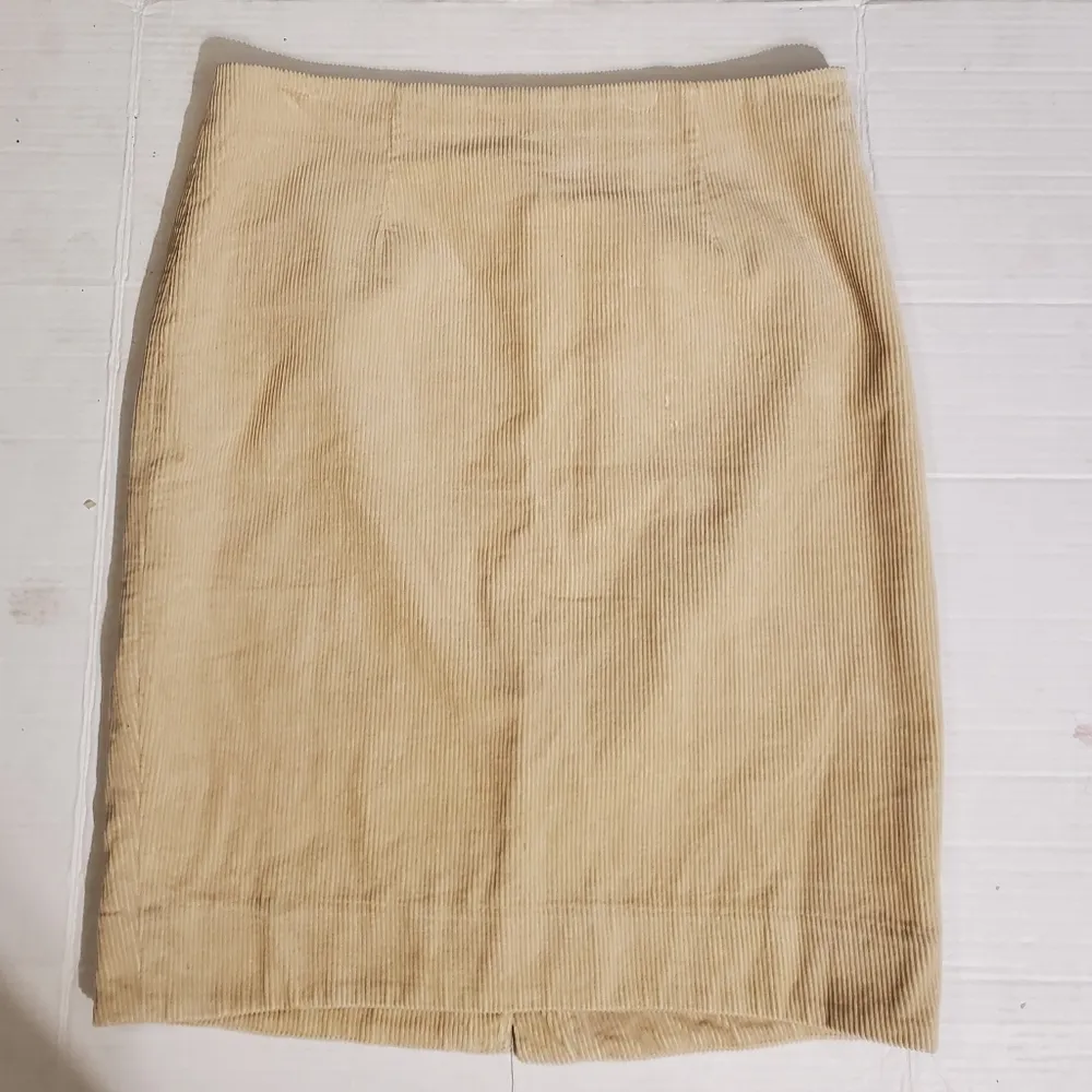🔥SALE🔥Anthropologie Maeve Beige Corduroy Skirt 10 - Image 10