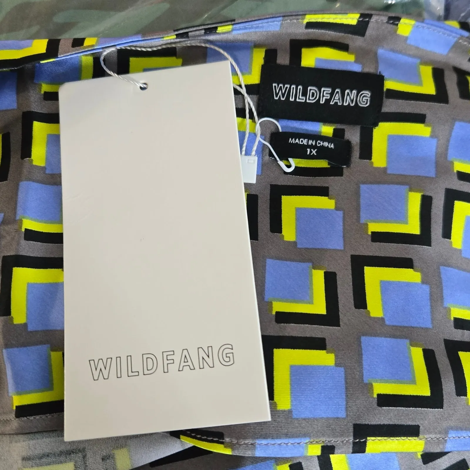 Wildfang The Empower Satin Cami with Tie in Cubic Size 1X NWT Gray - Image 3