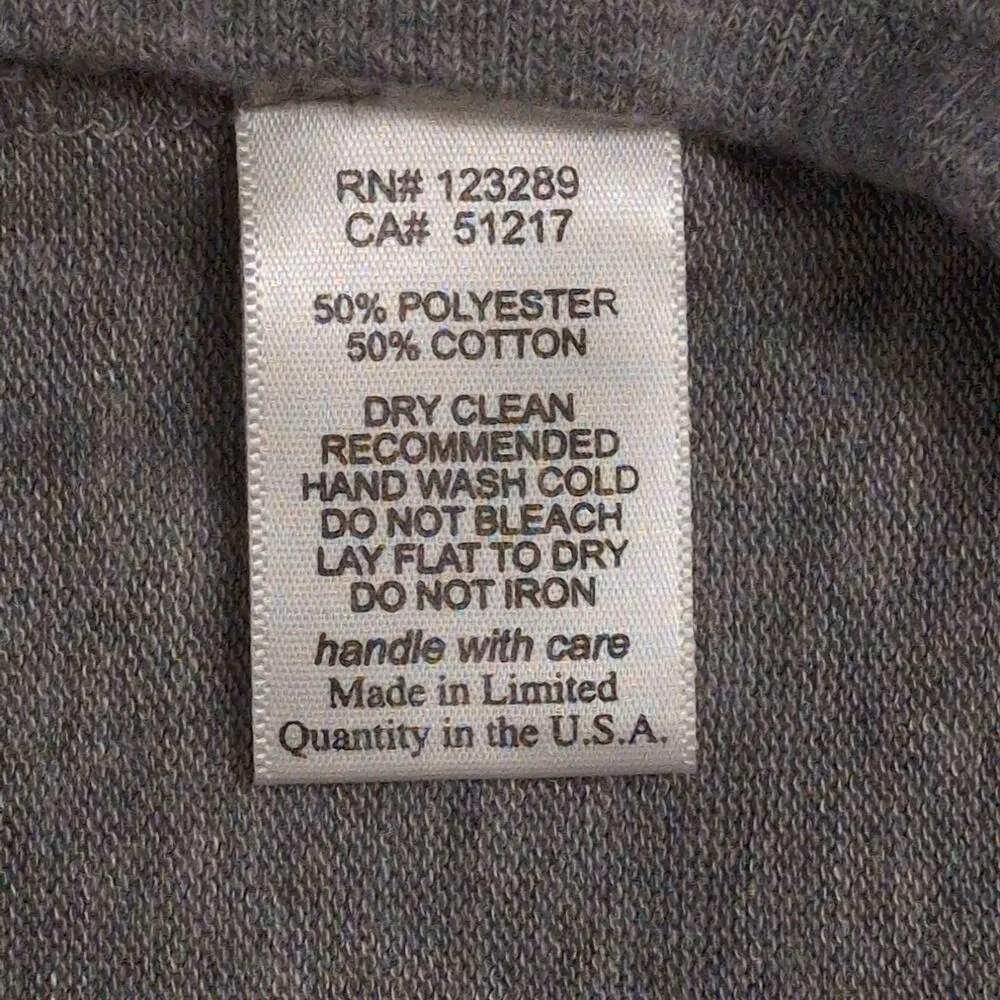 NWT Michael Lauren Gray Carson Long Sleeve Lace Up Front Hoodie Size L - Image 5