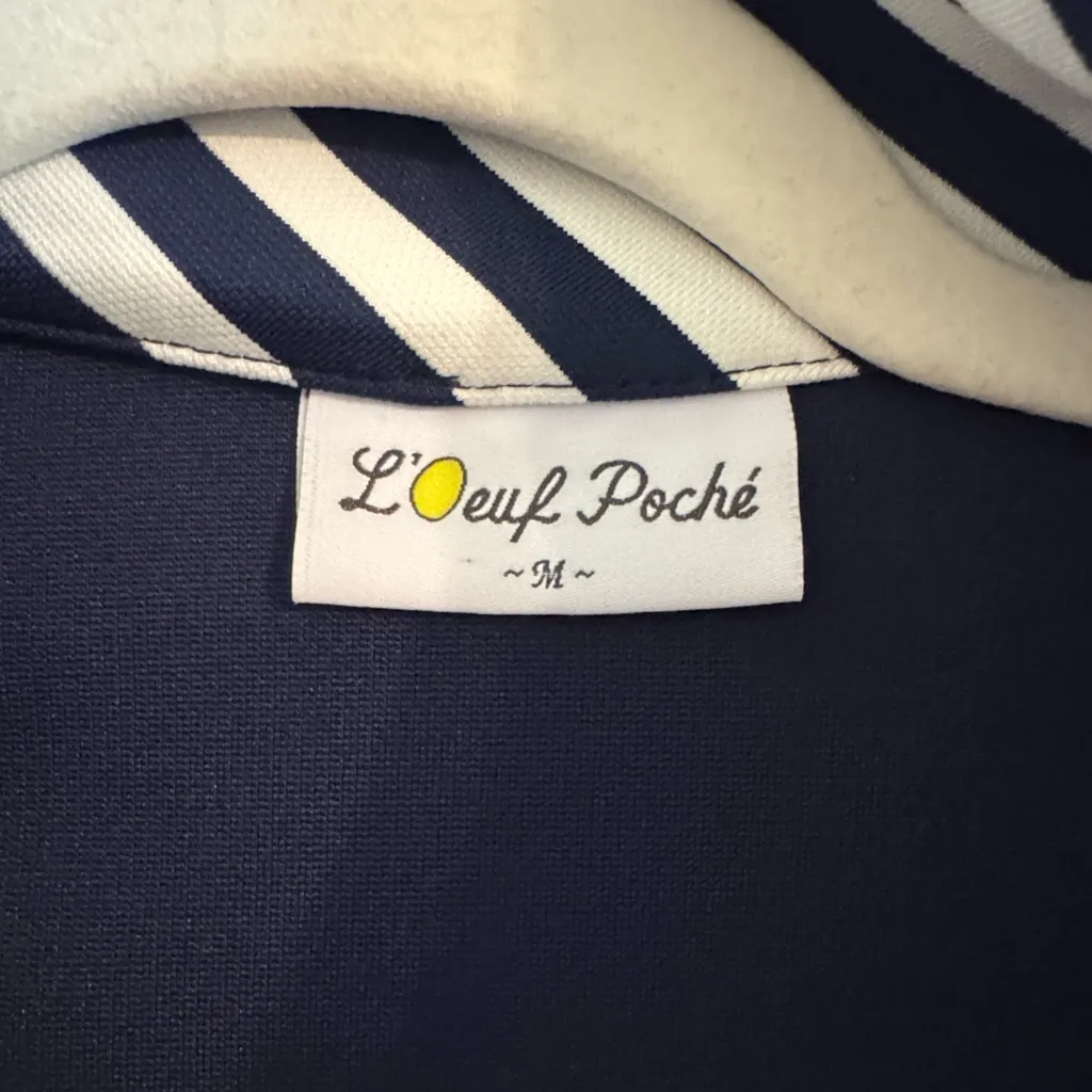 L'Oeuf Poché Baseline Jacket Blue Size M - Image 3