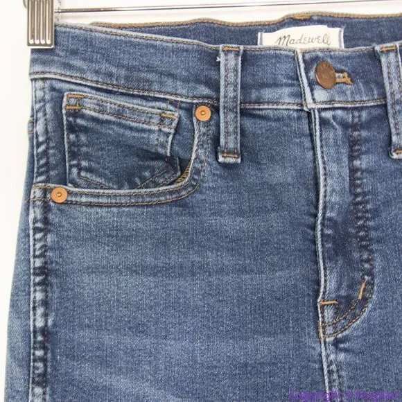 Madewell 10'' high rise skinny jeans,‎ 25 petite - Image 10