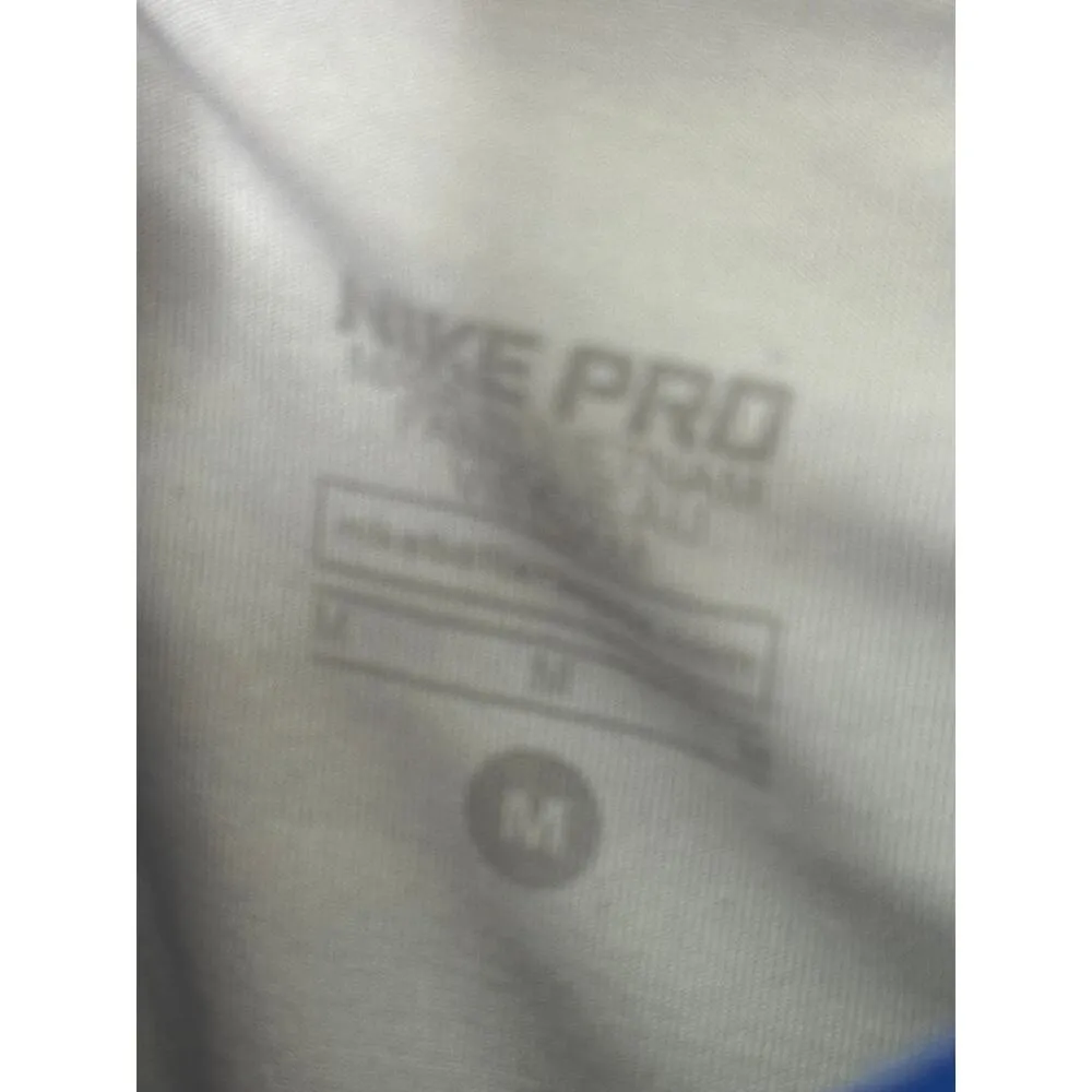 Nike  Pro Haze Compression Capri Legging Womens Medium 729415-480 Blue Multicolor - Image 6