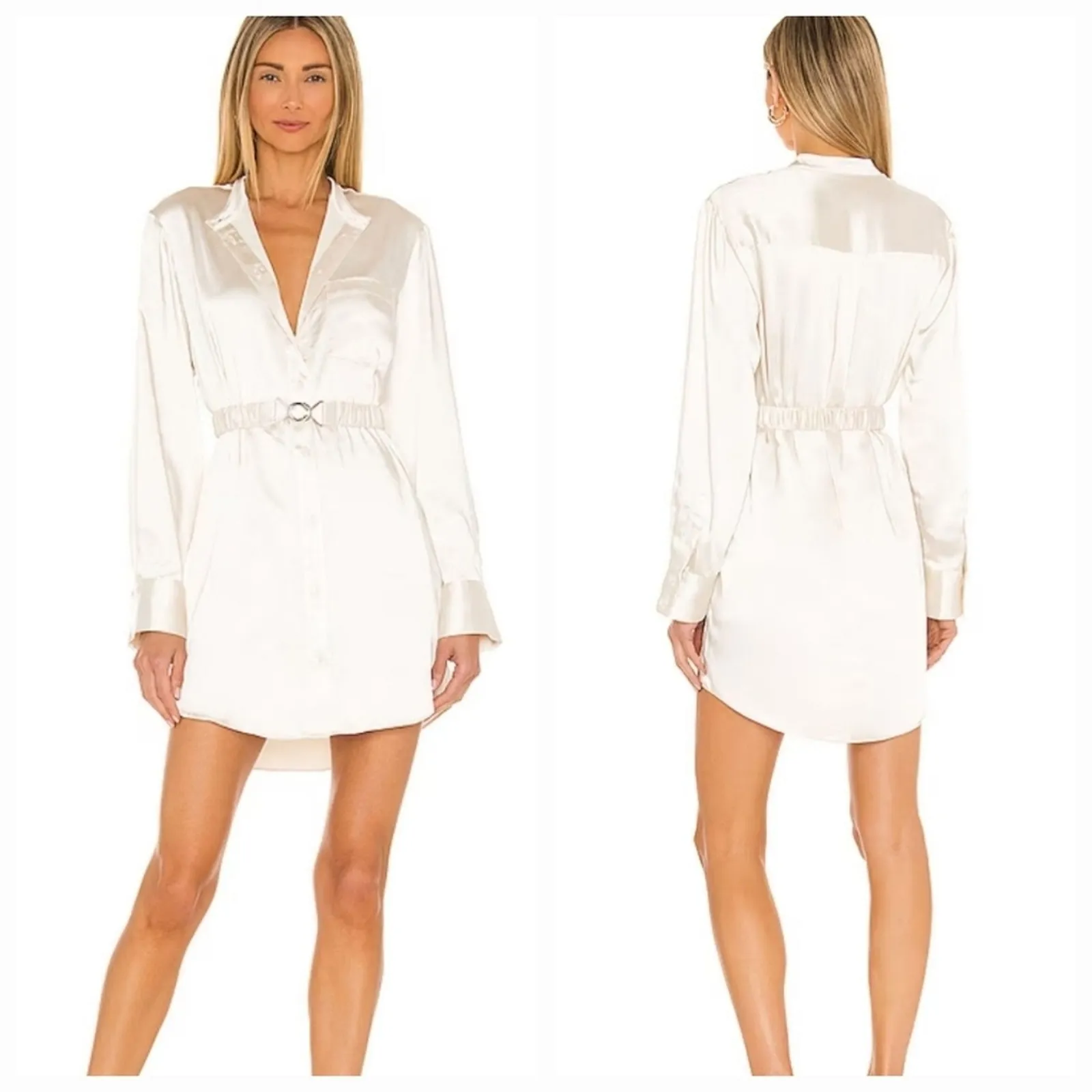 L'Academie Valentina Dress in Ivory XS - Image 2