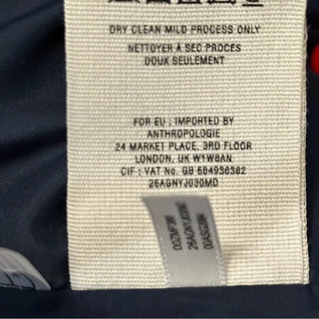 Anthropologie Daughters of the Liberation Women’s Size S Navy Blue Puffer Jacket - Image 8