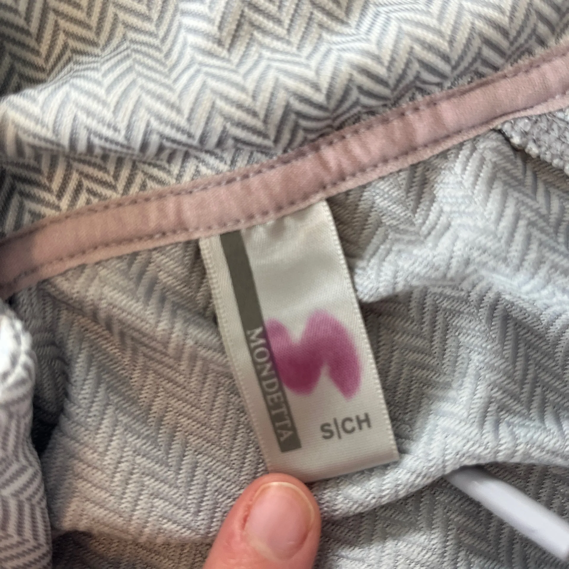 Womens Mondetta Grey Athletic Full Zip Jacket - S - Image 7