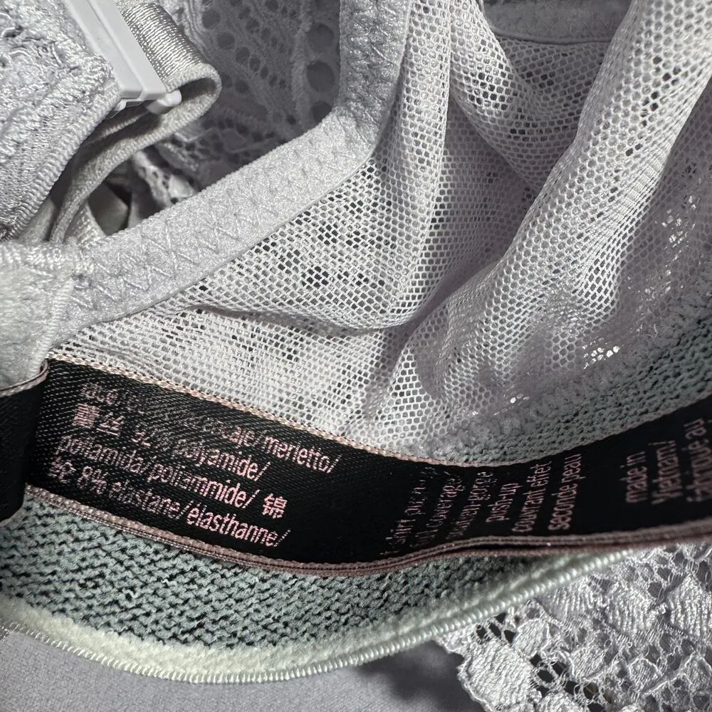 Victoria’s Secret SZ 36C T-Shirt Push-Up Full Coverage Bra Wired Convertible - Image 10