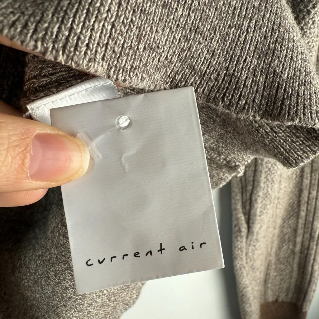 Current Air Womens Polo Sweater NWOT Brown 100% Cotton Size L Academia - Image 7