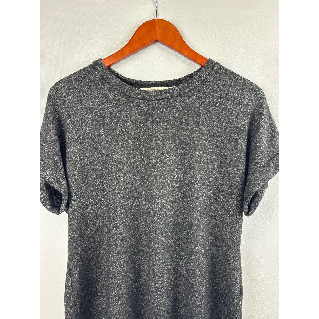 Women’s astrologie Size Petite Medium Black/Grey Short Sleeve Shirt Black - Image 2