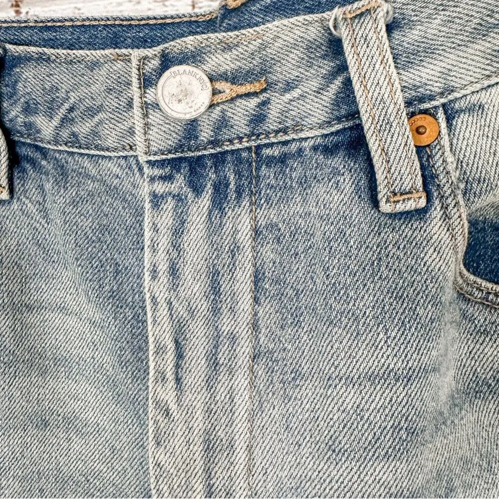 Blank NYC The Howard Light Wash Loose Fit Mid Rise Cropped Jeans, EUC, Size 29 - Image 7