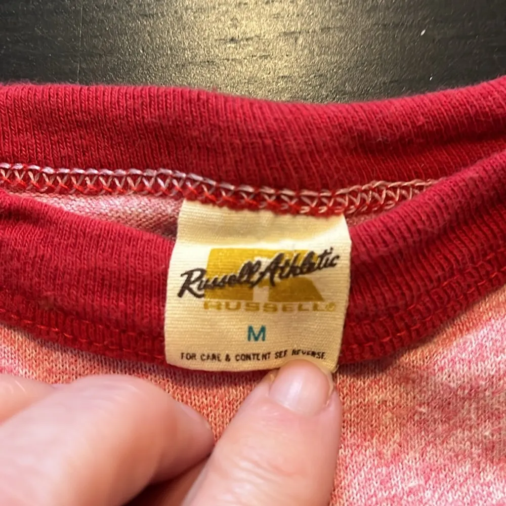 s vintage Washington, D.C. long sleeved tshirt. Good used cond. - Image 2