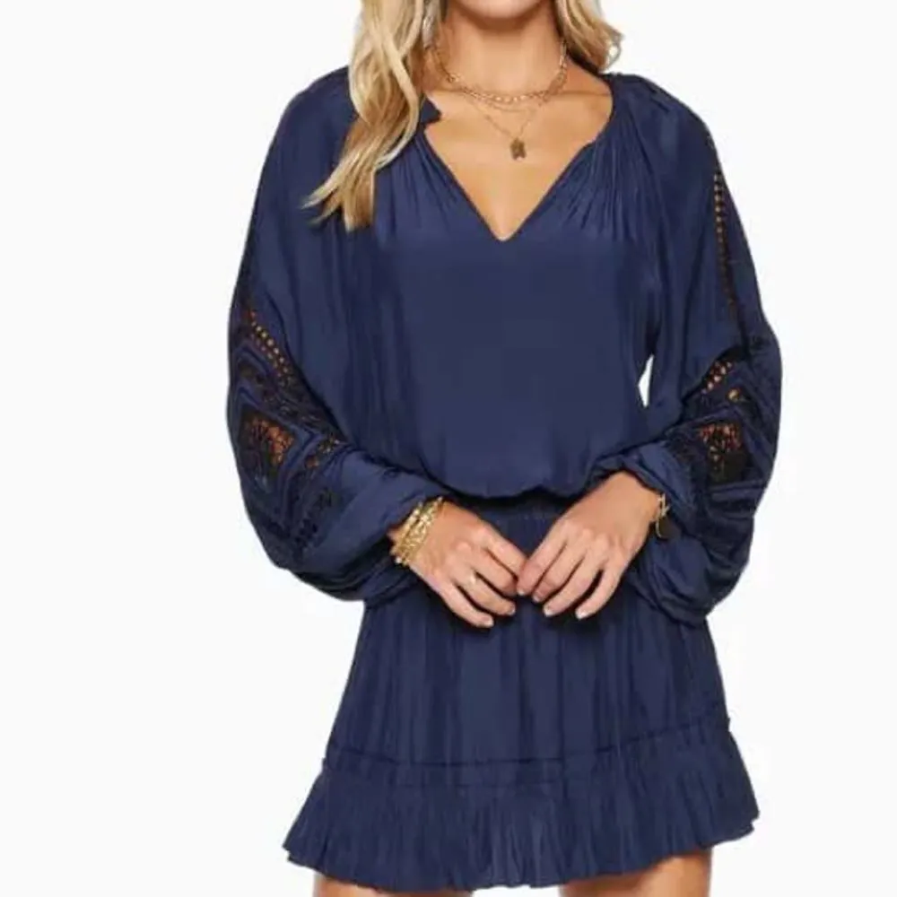 Ramy Brook Crochet Detail Mini Dress - Image 2