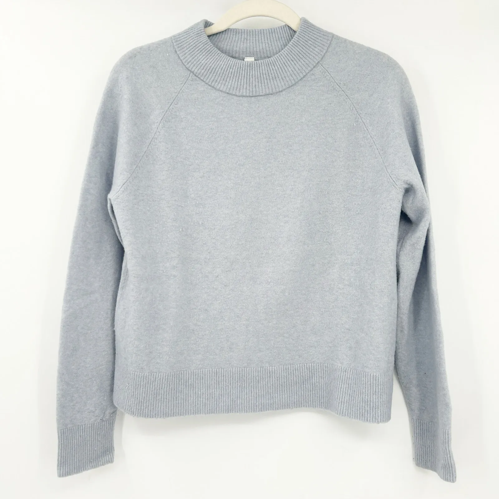 Athleta Womens Fall Hawthorn Extra‎ Fine Merino Wool Blend Crewneck Sweater XS - Image 2