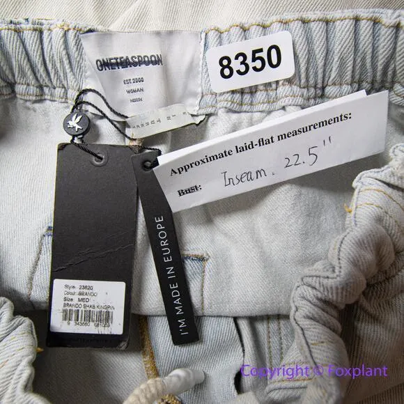 New! One Teaspoon brando‎ shabby kingpins boyfriend jean, size M - Image 14