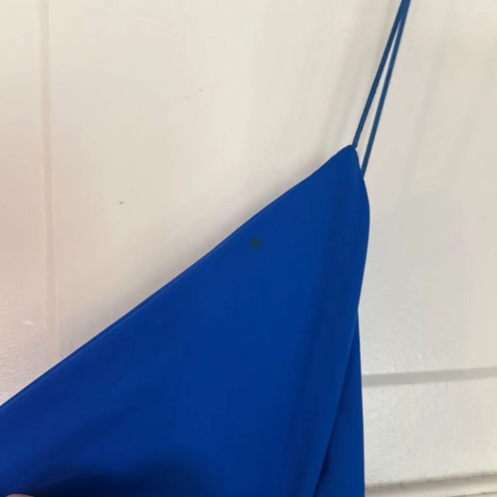 Meshki black ruched bodycon tank dress size small - Image 3