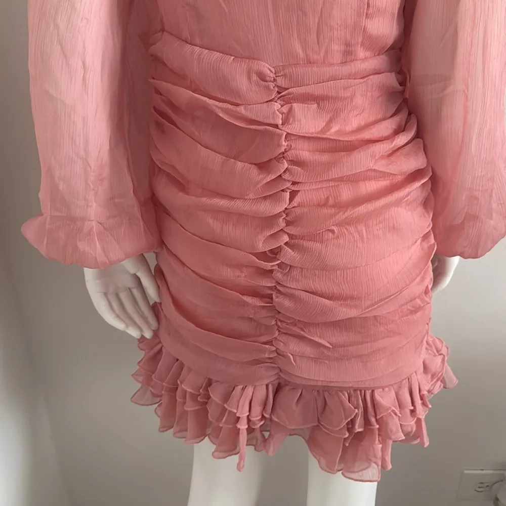 L'ATISTE Pink Asymmetrical  Dress Size S - Image 7