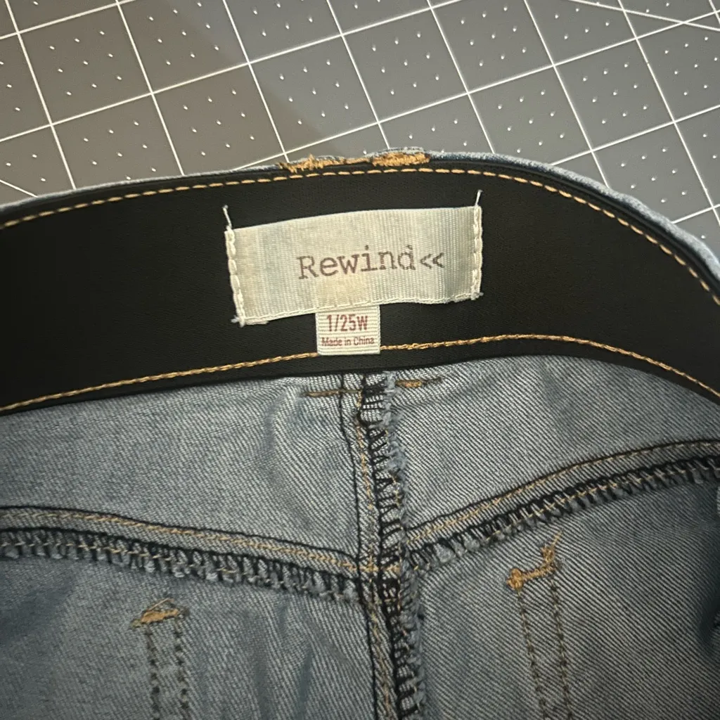 Rewind Women's Skinny Jeans - Deep Blue - Image 6