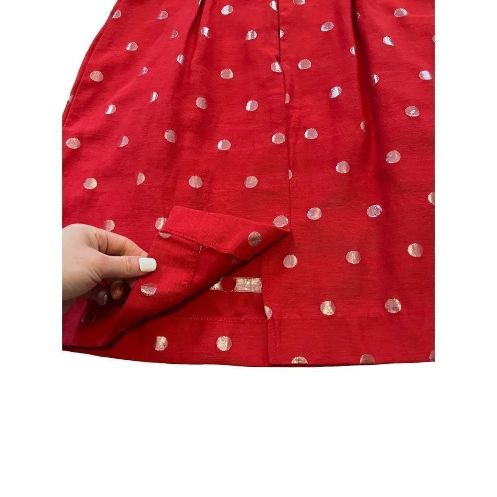 Elle | Red polka dot dress - Image 4